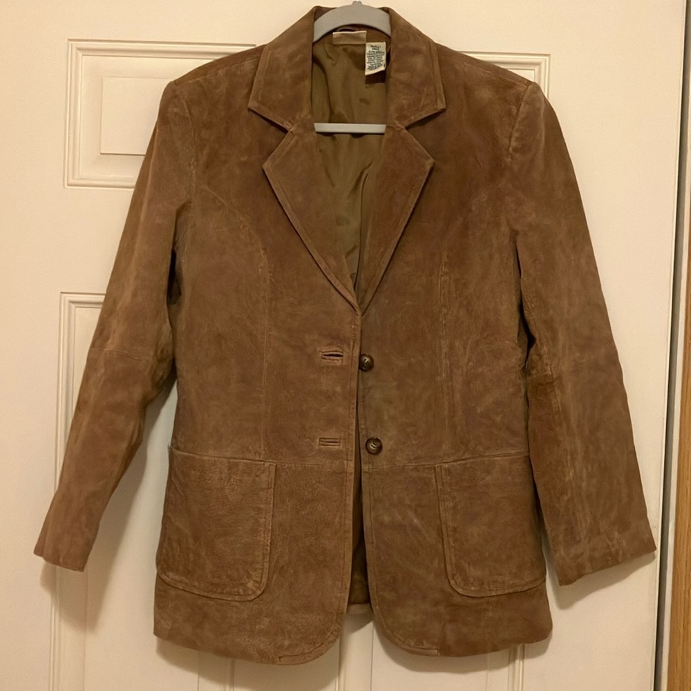 Suede Blazer